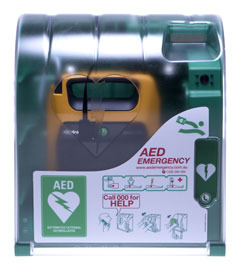 AED Wall Mounted Alarmed Cabinet